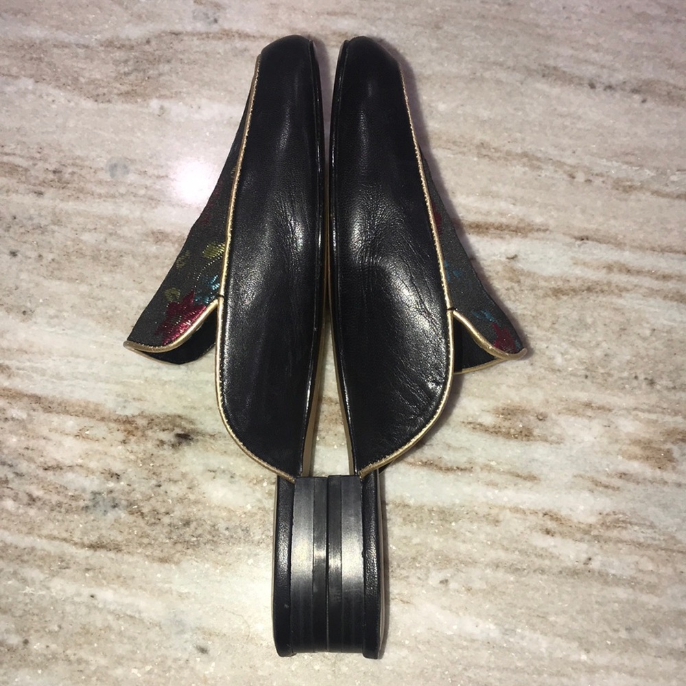 Lord & Taylor Embroidery Loafer Mule - Sz 6.5 - Picture 6 of 7
